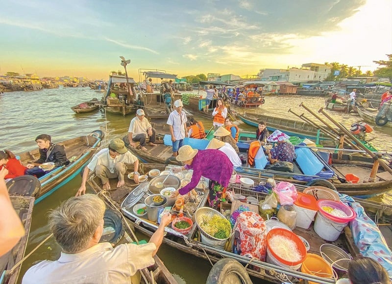 Chợ nổi Cái Răng Cần Thơ - Trải nghiệm độc đáo tại miền Tây sông nước-